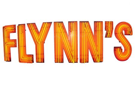 Prop “FLYNN’S” Sign