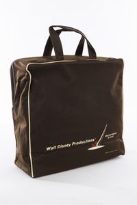 Walt Disney - Personal, travel bag, Gulfstream N732G logo printed on both sides. "Walt Disney Productions'" 1964