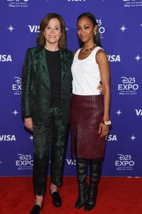 Sigourney Weaver, Zoe Saldana
