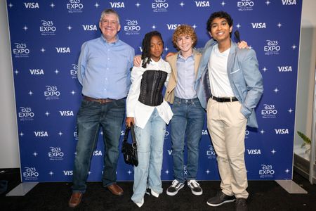 Rick Riordan, Leah Sava Jeffries, Walker Scobell, Aryan Simhadri