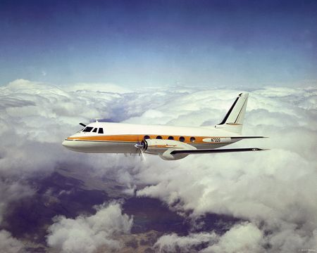 Walt Disney’s Grumman Gulfstream company airplane