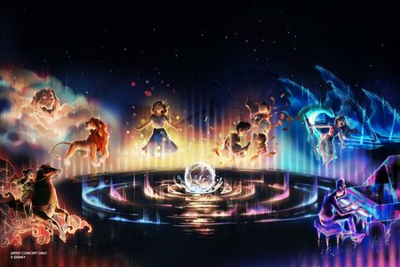 Disney100 - "World of Color - One" Nighttime Spectacular at Disney California Adventure Park